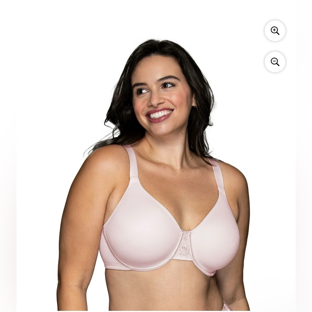 NWT Vanity Fair Underwire Bra Light Pink Size 40 DD